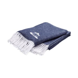 Matouk Pezzo Throw - Navy
